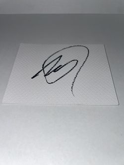 Berettini Signed Card