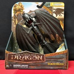 🐲How to Train Your Dragon, Toothless Action Figure [with Moving Wings]