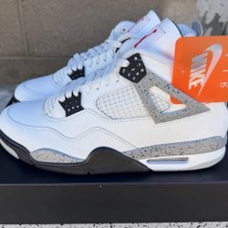 Nike Air Jordan 4 White Cement (2025)