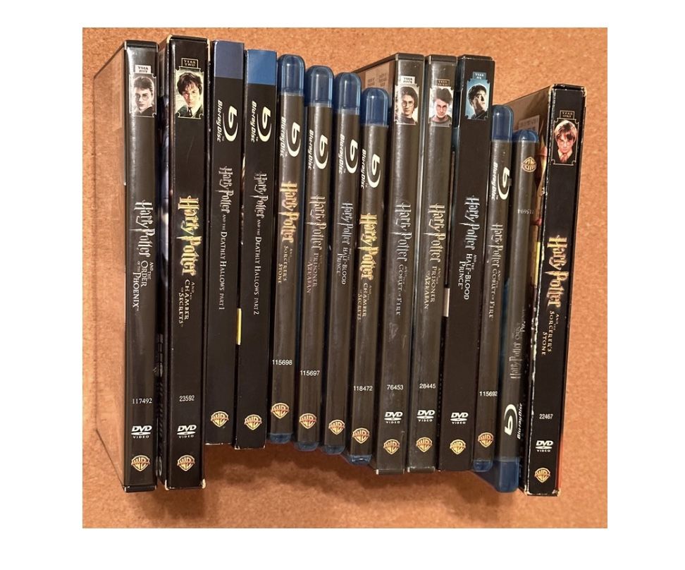 Harry Potter Lot of 14 Blu Ray & DVDs Excellent Condition Some Sealed