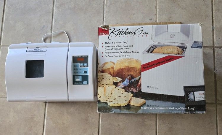 Regal Kitchen Pro Breadmaker Model # 6761