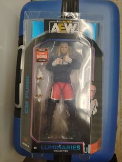 Aew luminaries cm punk chase 1 of 5000