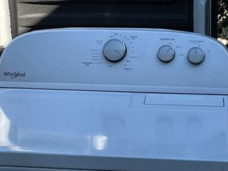 Whirlpool washer and dryer set