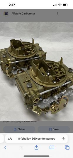 Holley Carburetor