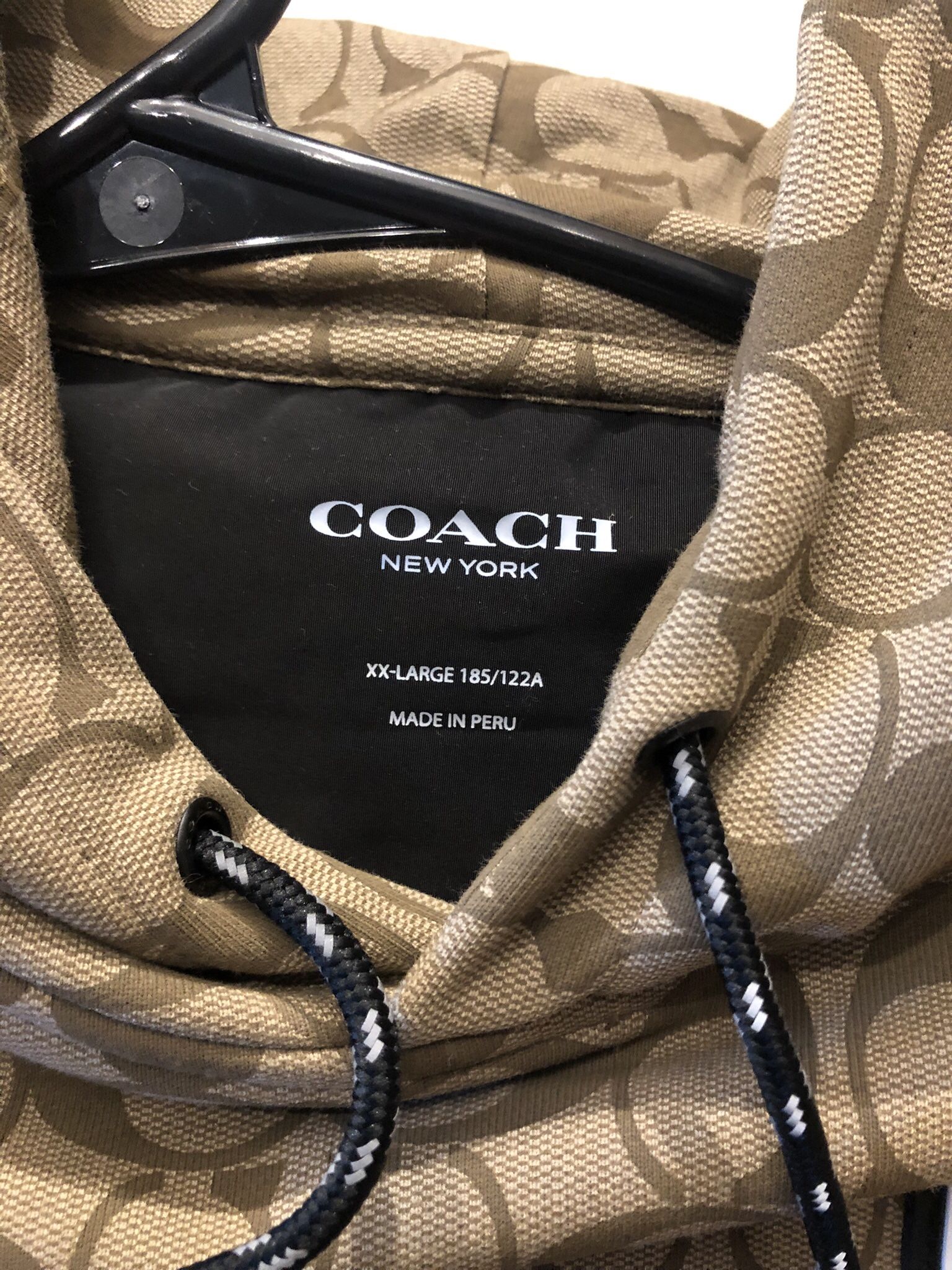 XL Mens Coach Hoodie