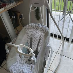 Baby Swing With Removable Chair