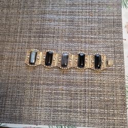 Taxco Mexico Vintage Silver Bracelet 