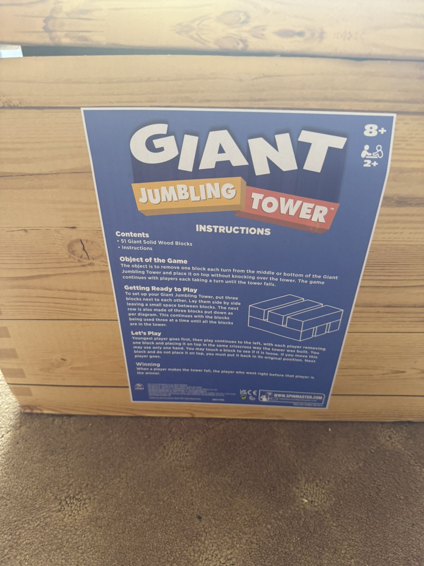 Giant Jenga Set