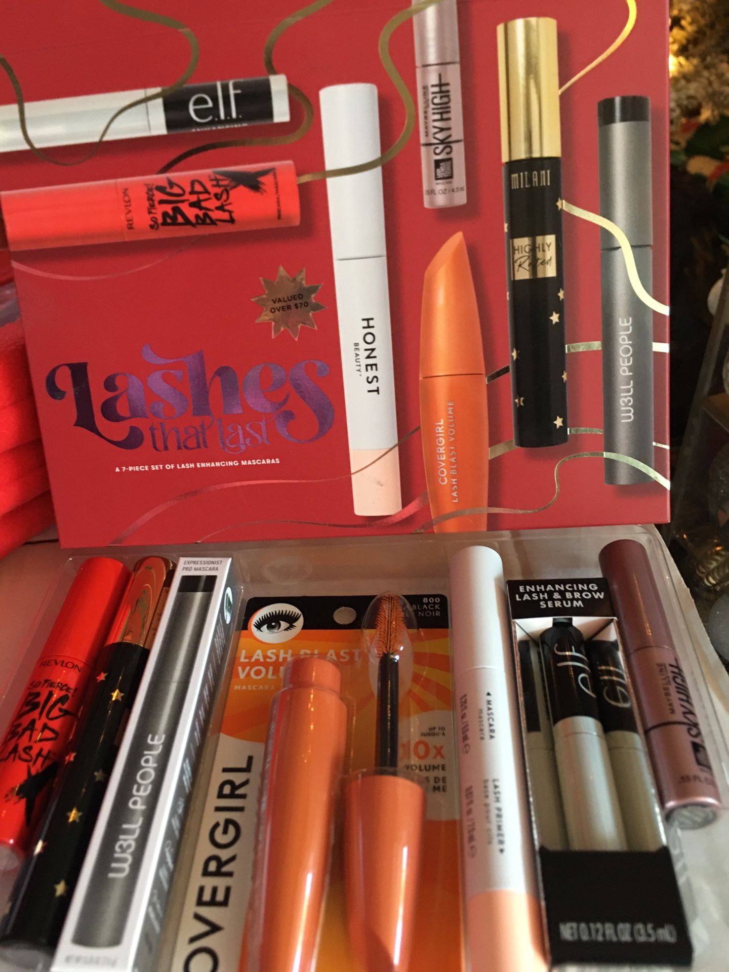 New Mascara Gift Set Lashes That Last 7pcs