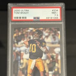 2000 Fleer Tom Brady Rookie NM+