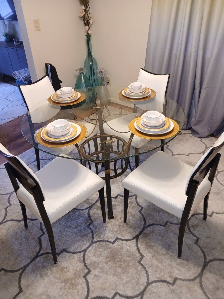 4 "LIKE NEW" Dining Chairs (Table not included)
