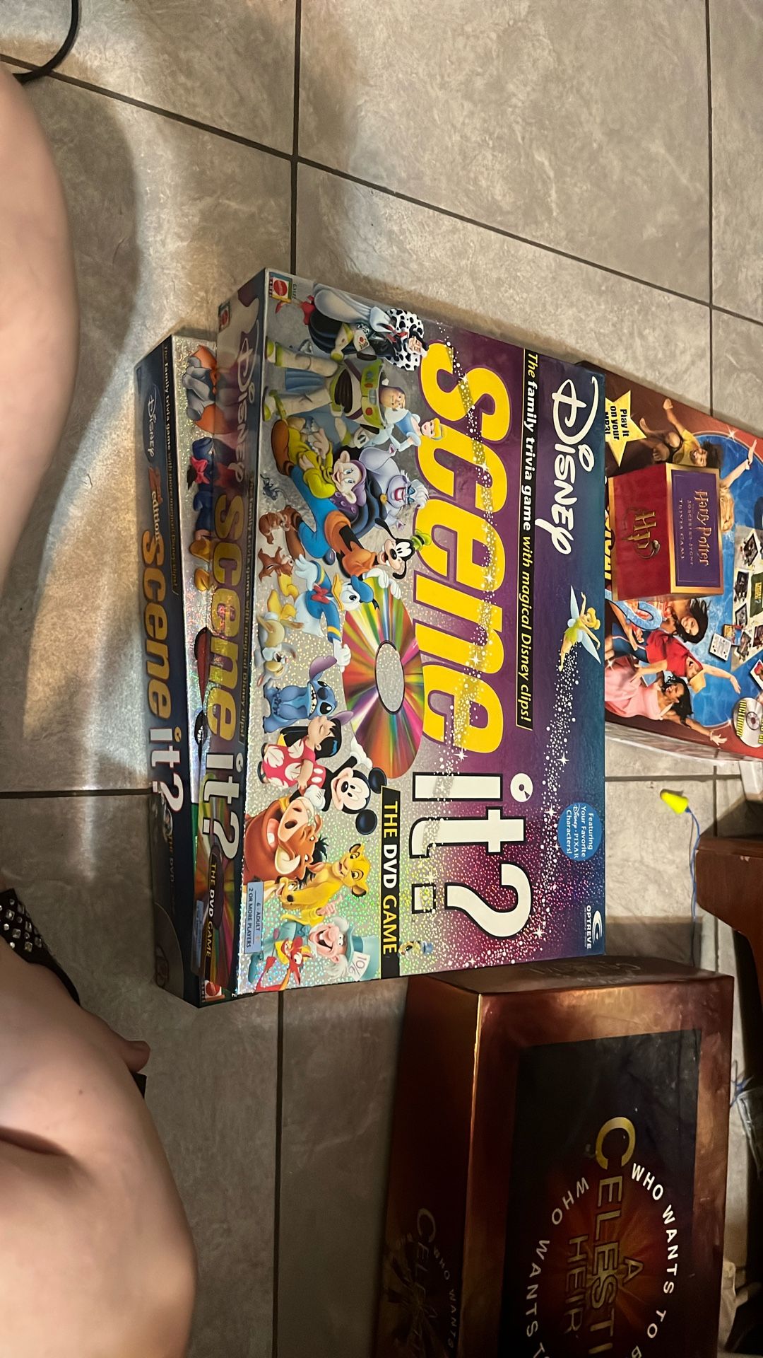Disney Scene It? DVD /board Game