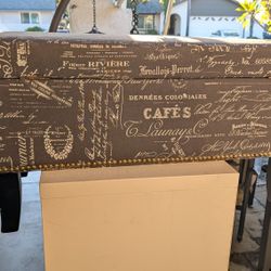 Stool Bench With Storage 32x16 X18 Inches Tall