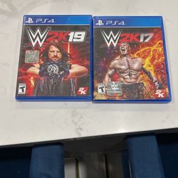 Wwe 2k17 And 2k19