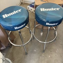 Bar Stools By Hunter Very Sturdy $100 Firm For Both 