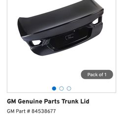 GM Genuine Parts Trunk Lid (contact info removed)7