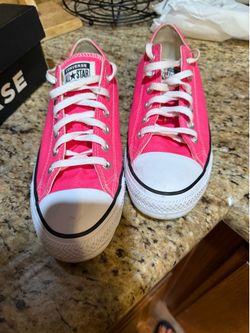 Converse All Star Pink Shoes M 8/W 10