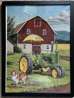 Glued Puzzle in 20”x27” Frame