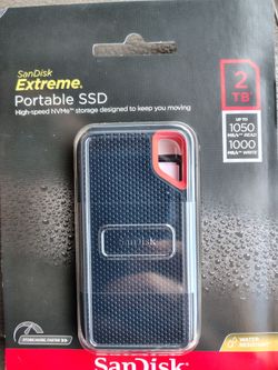 Sandisk Extreme 2TB Portable SSD