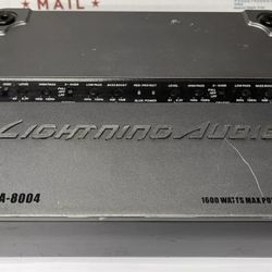 Lightning Audio LA-800 4 Channel Amplifier 