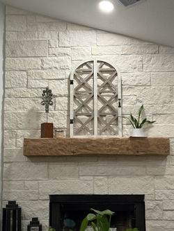 Rustic Solid Wooden Mentle 