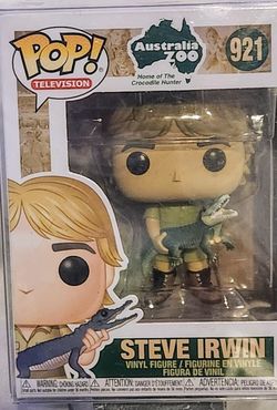 FUNKO POP TELEVISION STEVE IRWIN 921 CROCODILE HUNTER