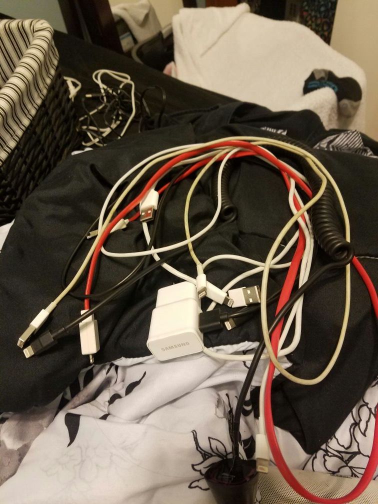 IPhone chargers