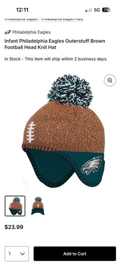 Infant EAGLES 🦅 FOOTBALL Beanie