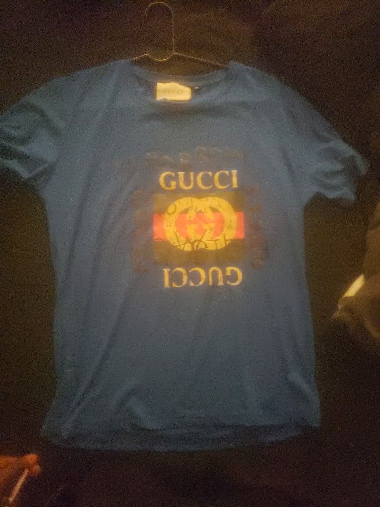 Gucci Shirt Medium Blue
