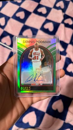 Dennis Rodman 2025/2026 nba hoops auto