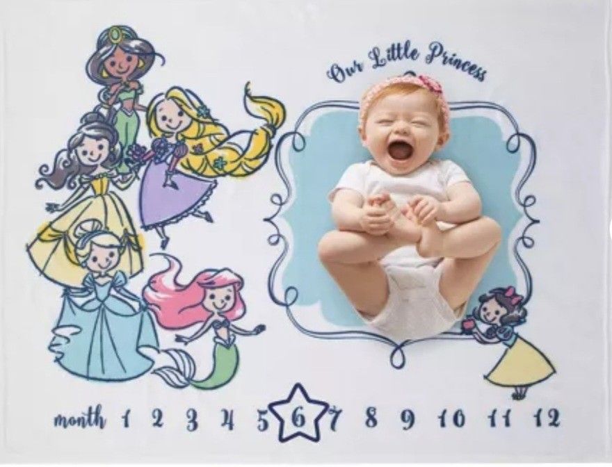 Disney Baby As you grow Princess Blanket