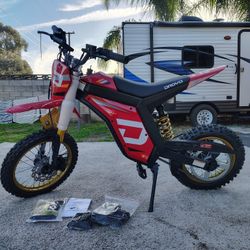 NEW electric dirt bike NUEVA 