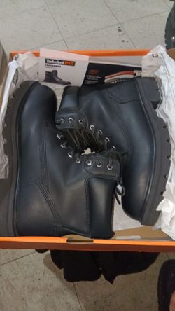 Timberlands Pro Safety Toe Working Shoes all Black (Open Box Never Used) Asking $80 Firm on Price