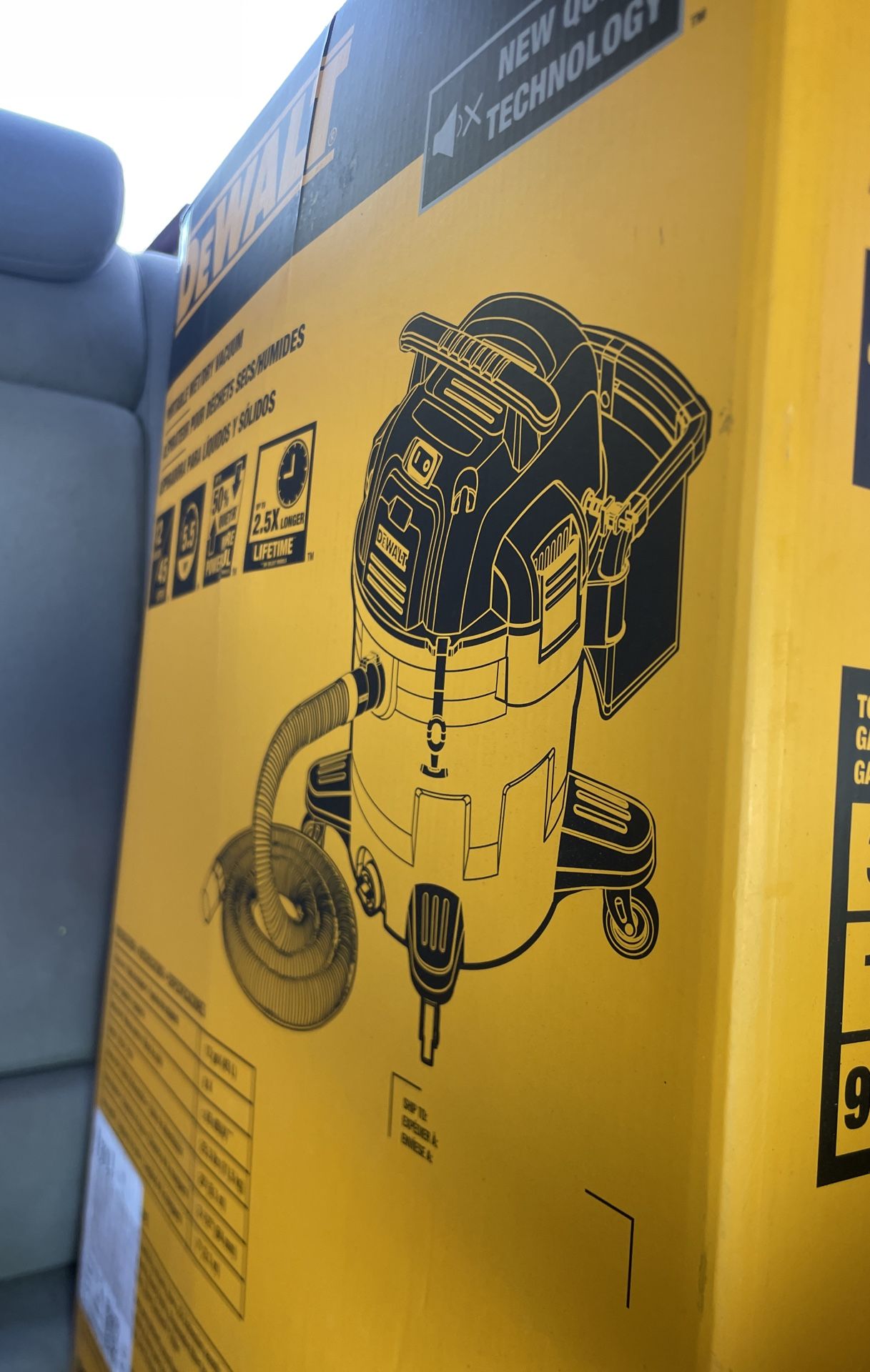 Brand New Dewalt Shop Vac