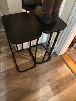 Two side tables