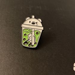 Bear Boba Pin