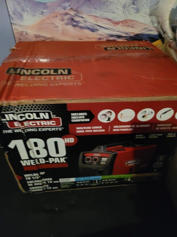 Lincoln Welder 180hd