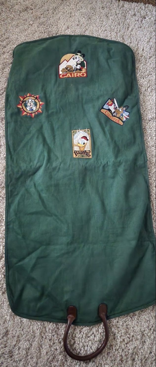 Disney Vintage Fold Over Garment Bag