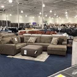 2 TONE 3PC SECTIONAL SIGNATURE DESIGN BY ASHLEY 