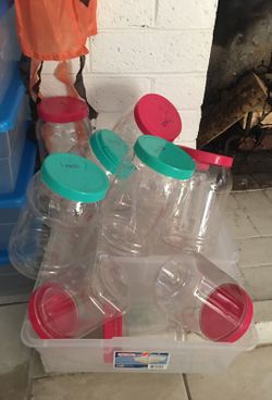 Clear containers
