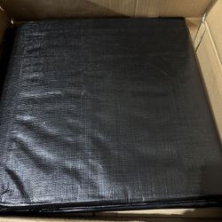 Brand New Two 15x15 Thick Tarps Camping Garage Floor