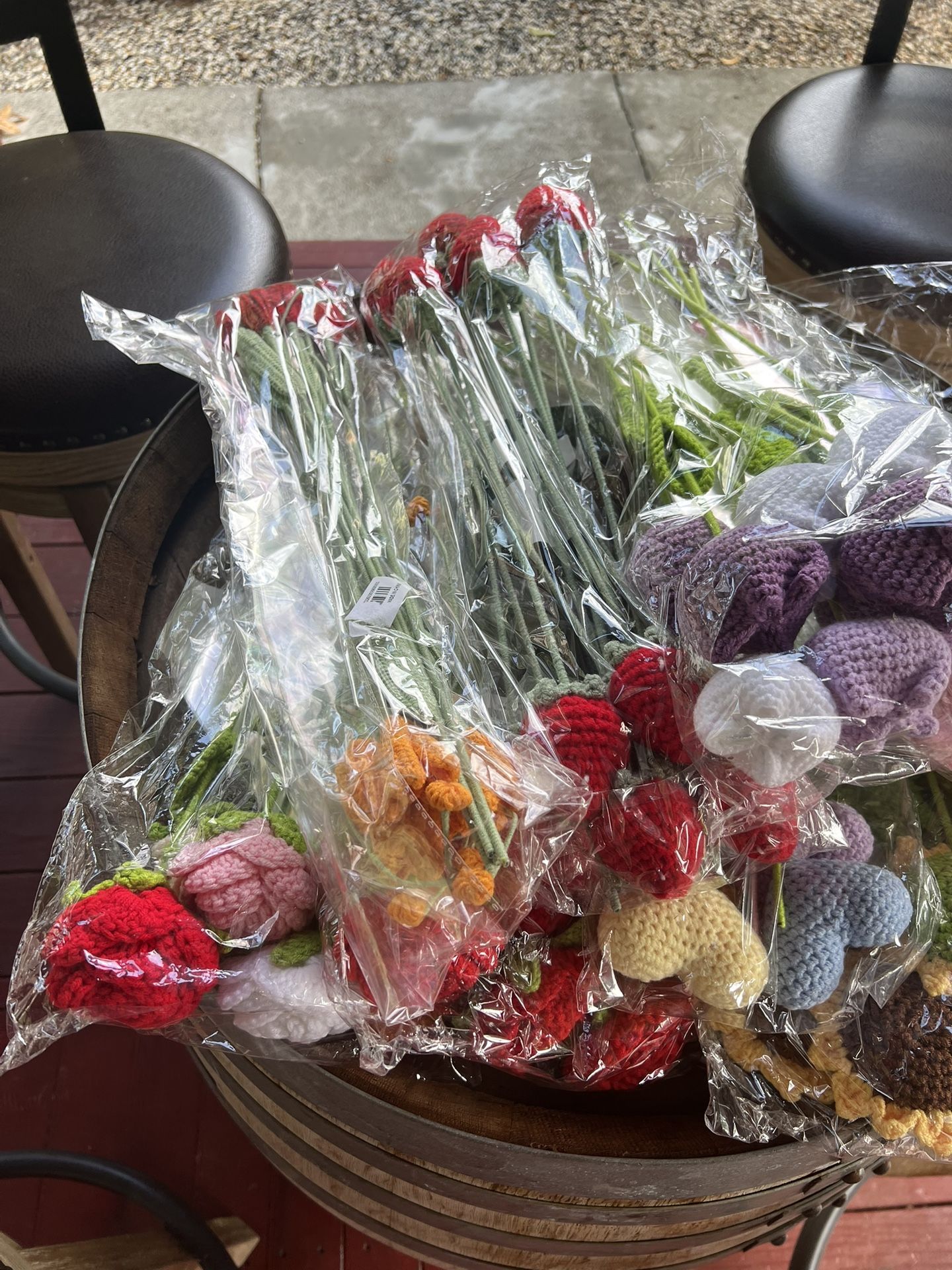 Handmade Crochet Flowers 