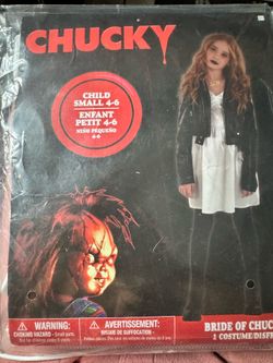 Tiffany Bride of Chucky CHILD Costume