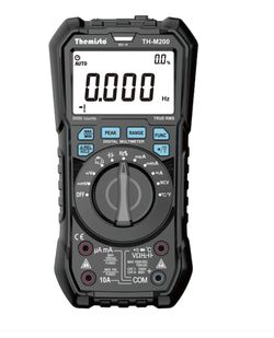 Themisto TH-M200 AC/DC Current, Autorange with Smart Input light Indication Digital Multimeter 