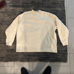 Essentials Cream Crew Neck