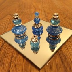 Barbie Doll Miniature Vanity Perfume Bottle Set