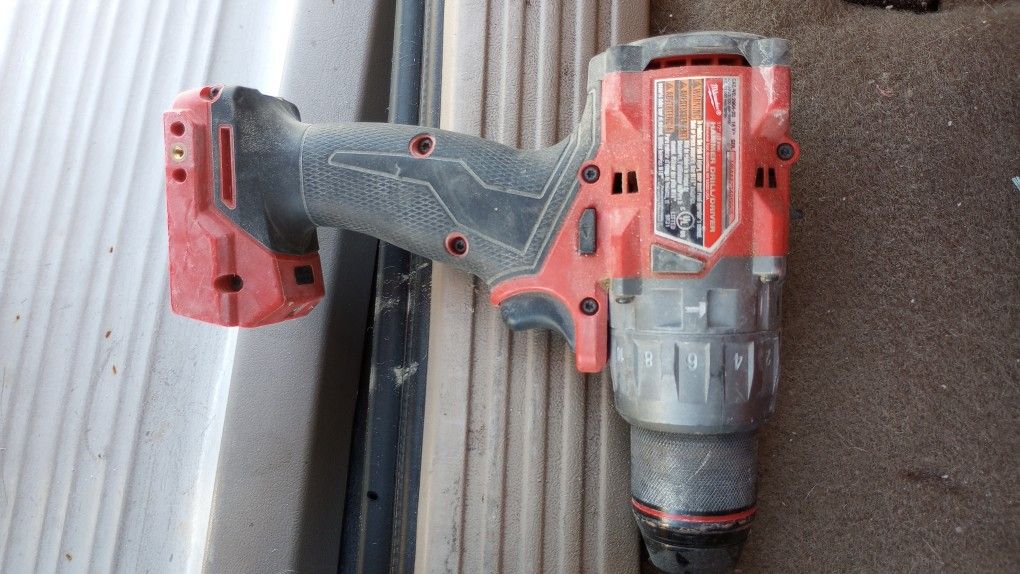 Milwaukee Hammer Drill And Battery 75.00&