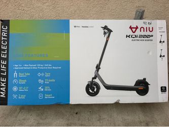 Niu kqi 200p electric scooter