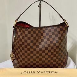 Authentic Louis Vuitton Delightful MM With Copy Of Receipt, Dust Bag, Original Shopping Bag