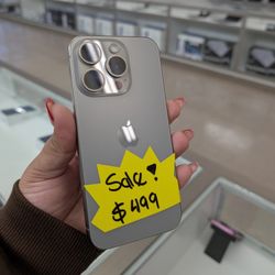 iPhone 15 Pro 128GB AT&T CRICKET 